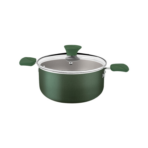 Olla color verde Ø 20cm. con asas "LYF" -TRAMONTINA TR5428