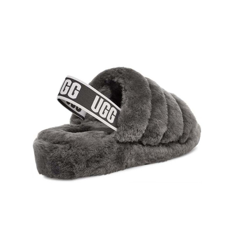Fluff Yeah Slide - Mujer Charcoal