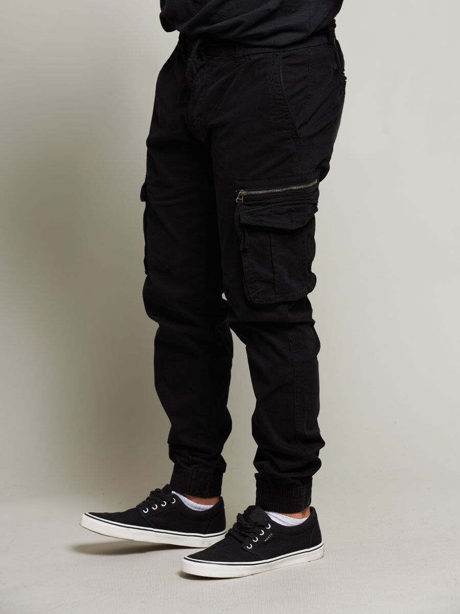 PANTALON CARGO WALDORF DIXIE Negro