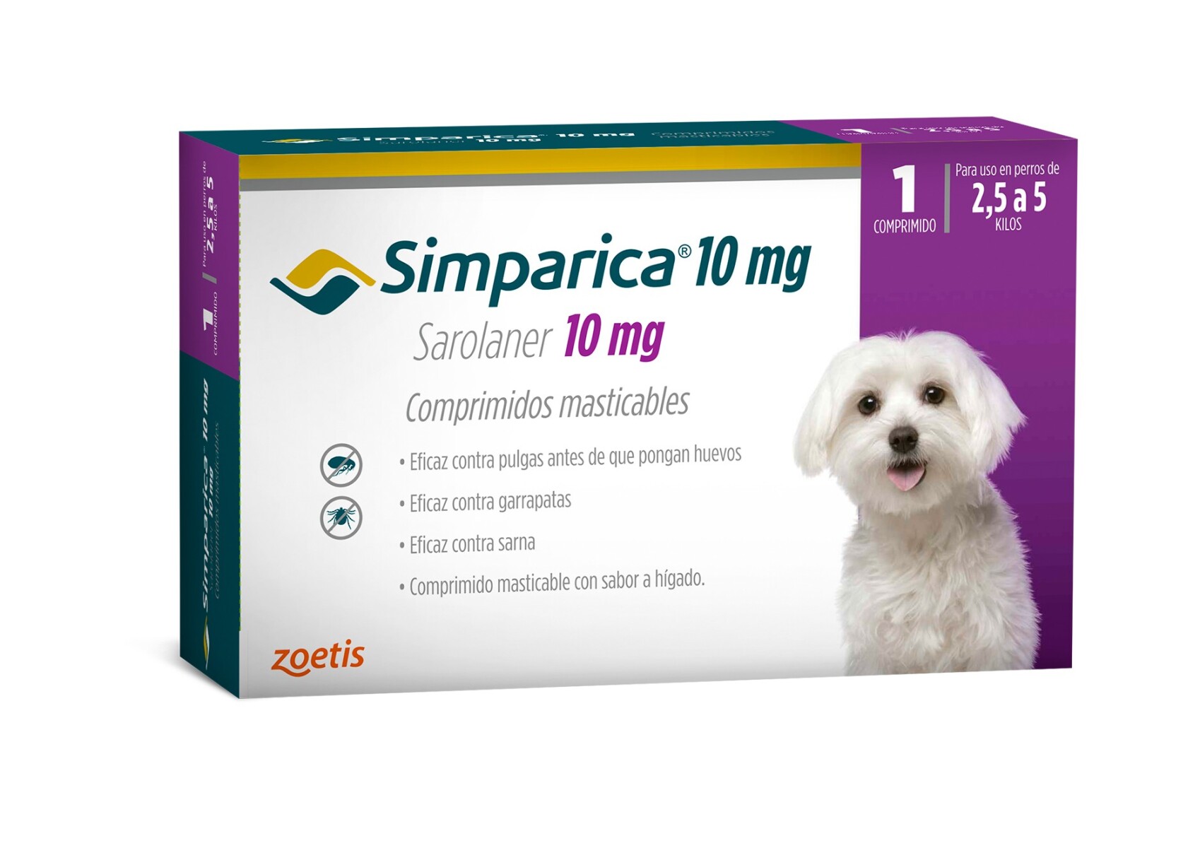 SIMPARICA 2.5-5 KG 