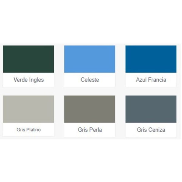 ESMALTE CRISOLES BRILLANTE 0,900 LT - GRIS PLATINO ESMALTE CRISOLES BRILLANTE 0,900 LT - GRIS PLATINO