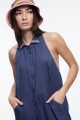 VESTIDO CAMISERO Azul