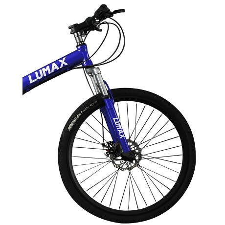 Bicicleta de montaña plegable rodado 26 Lumax Azul