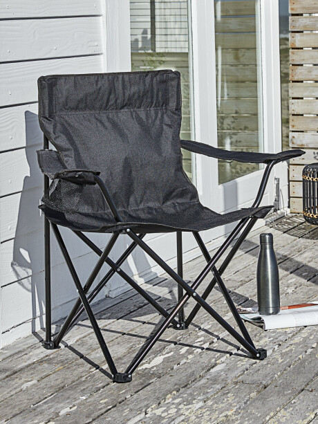 Silla de camping HALDBAKKEN negro Silla de camping HALDBAKKEN negro