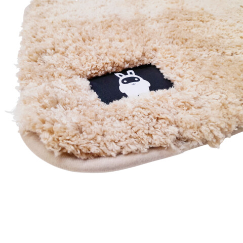 Alfombra Super Peludita 40x60cm beige Alfombra Super Peludita 40x60cm Beige