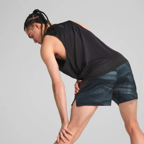 Remera Run Velocity Tank de Hombre Negro