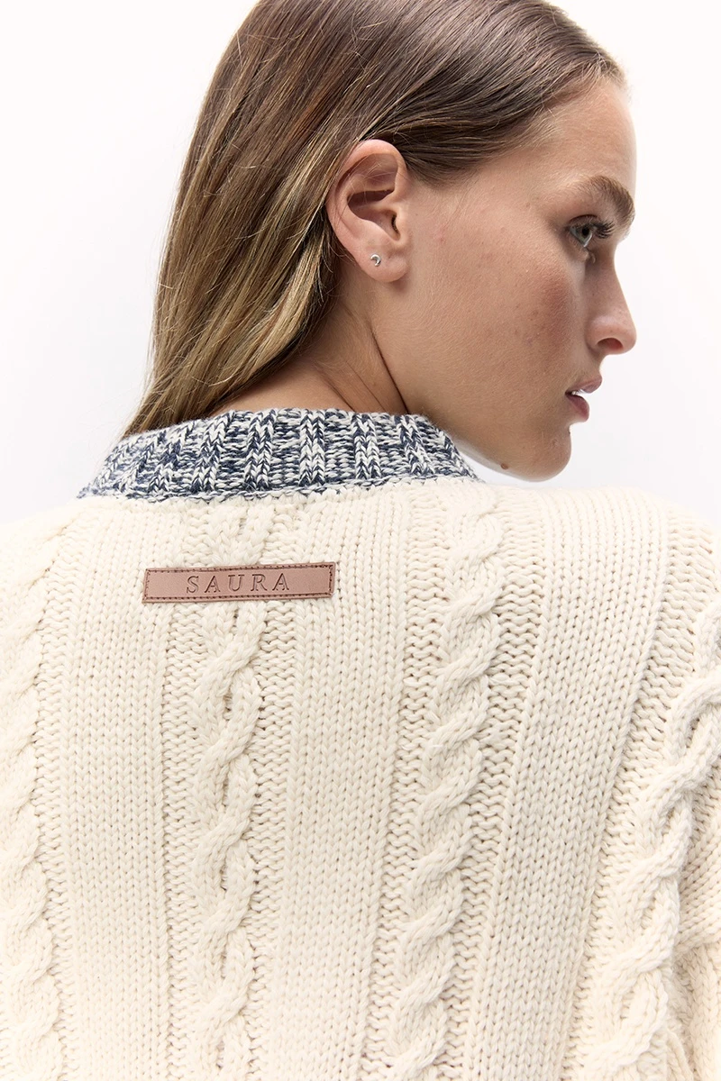 Sweater Trebol Crudo