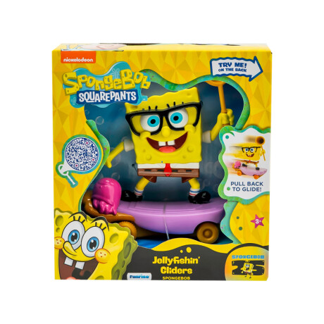 Figura en Patineta Bob Esponja