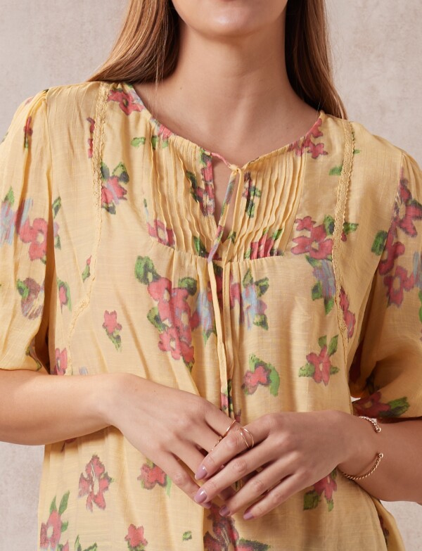 Blusa Gasa AMARILLO/MULTI