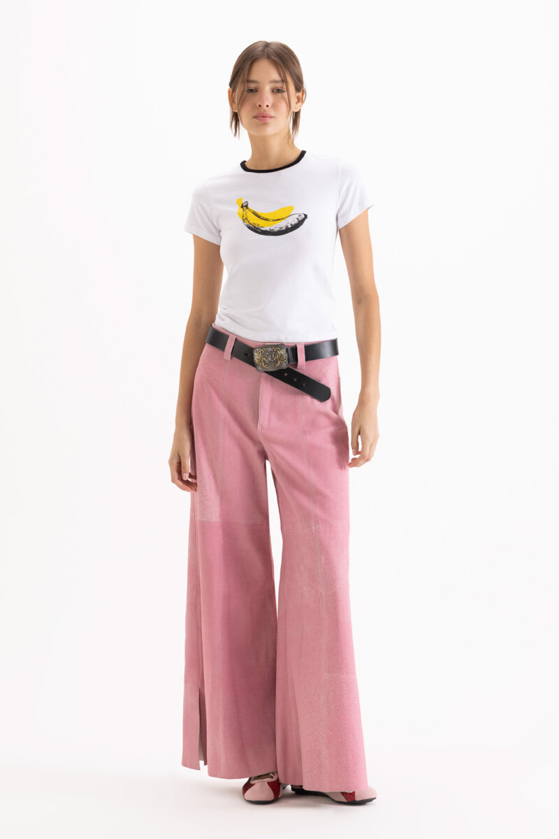 REMERA BANANA Blanco