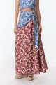 Falda Botanica Estampa Flores