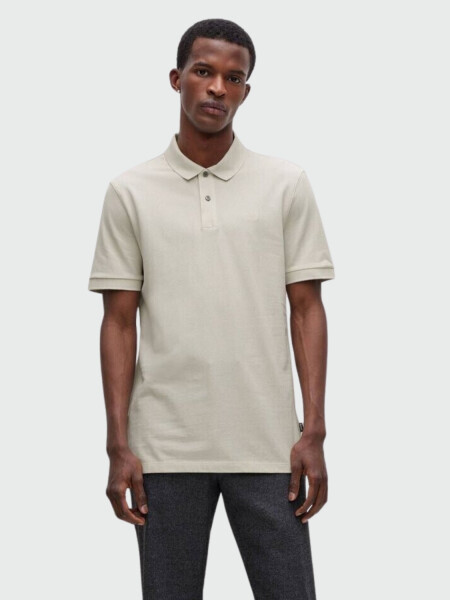 HUGO BOSS Polo de Algodón Piqué con Logo Bordado 0
