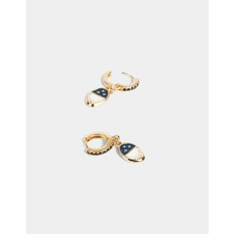 Aros Argollas Capsula Especial Dorado