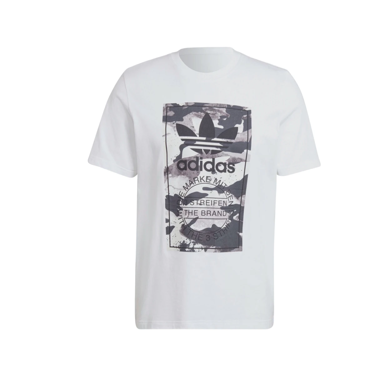 REMERA adidas ESTAMPADA CAMO - White 