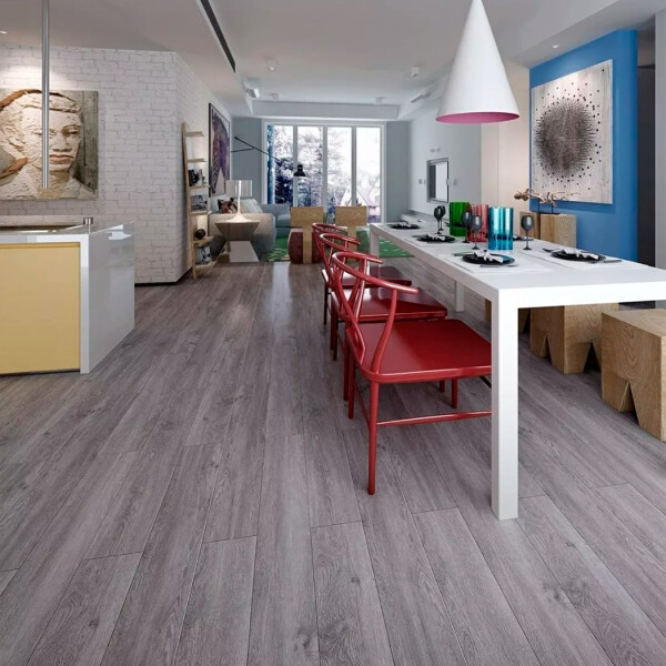 Pack Piso Vinilico Tablillas Diseño Madera 2 M2 Autoadhesivo Variante Color Gris