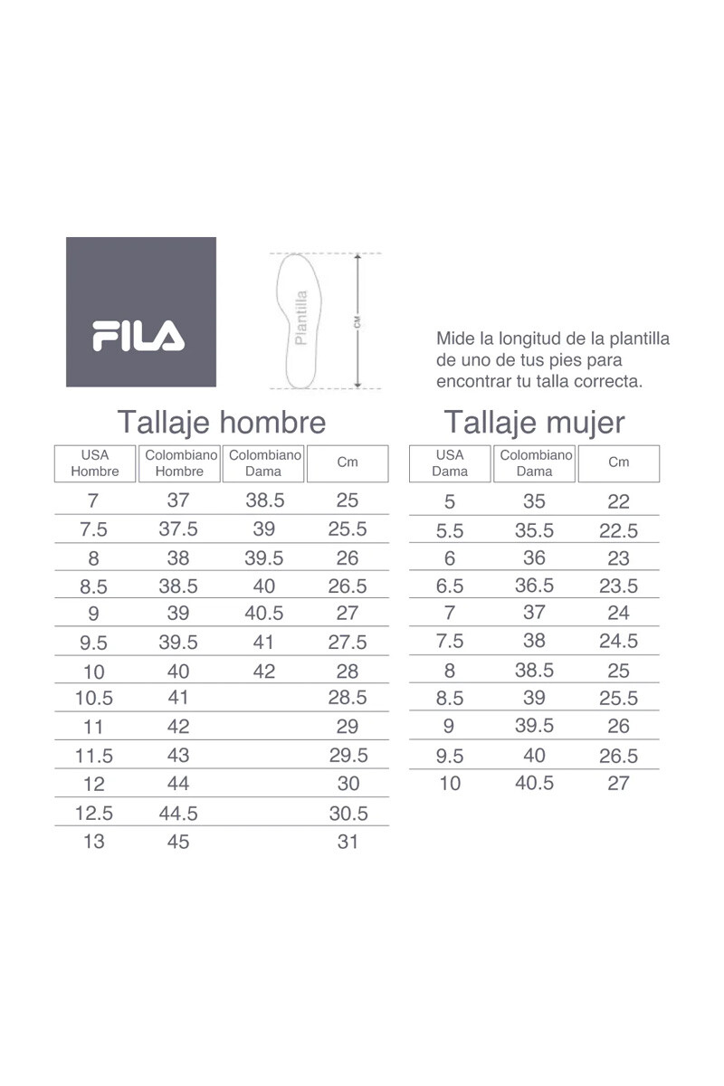 CALZADO DEPORTIVO FILA CRESS Gris