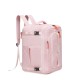 Mochila Trendy de viaje con sujetador de valija Rosa