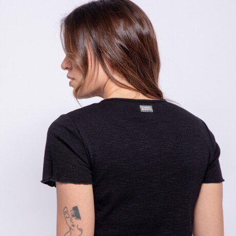 TOP TRENZA Negro