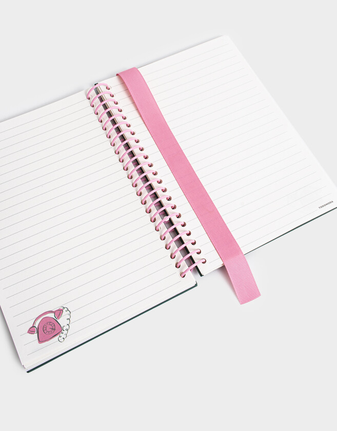 Anotadores Cuadernos y Memos Cuaderno A5 Checkout - Verde Oscuro