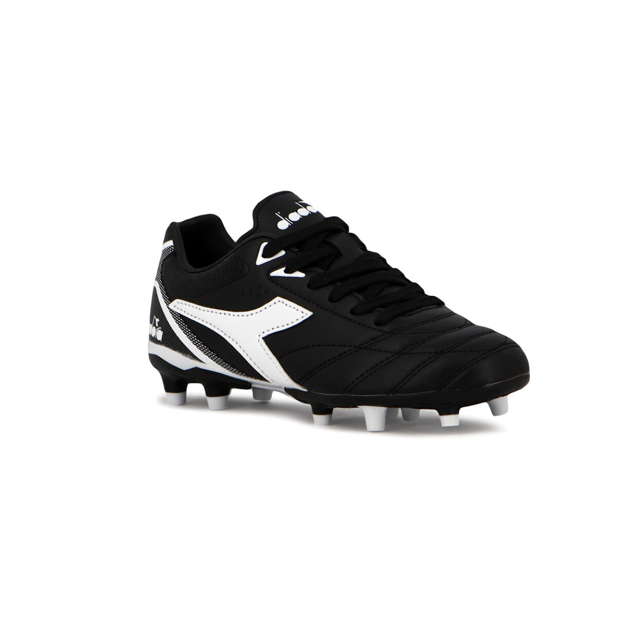 Diadora Futbol Tifosi MD Teen - Negro-Blanco - Negro-Blanco 