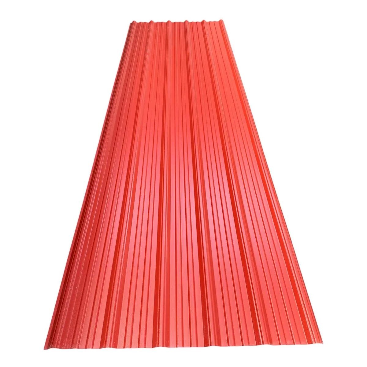 Chapas Techo Pvc Asa Trapezoidal 3mts X 1,13mts Terracota 