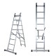 GALOX ESCALERA ALUMINIO COLISA PANTHER 2 SECCIONES x 8 ESCALONES Galox Escalera Aluminio Colisa Panther 2 Secciones X 8 Escalones