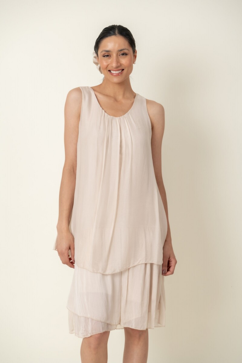 VESTIDO AMAPOLA - Marfil 
