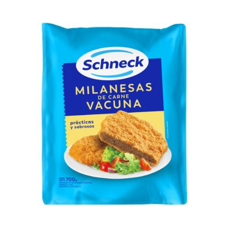 Milanesa vacuna Schneck - 700 g Milanesa vacuna Schneck - 700 g