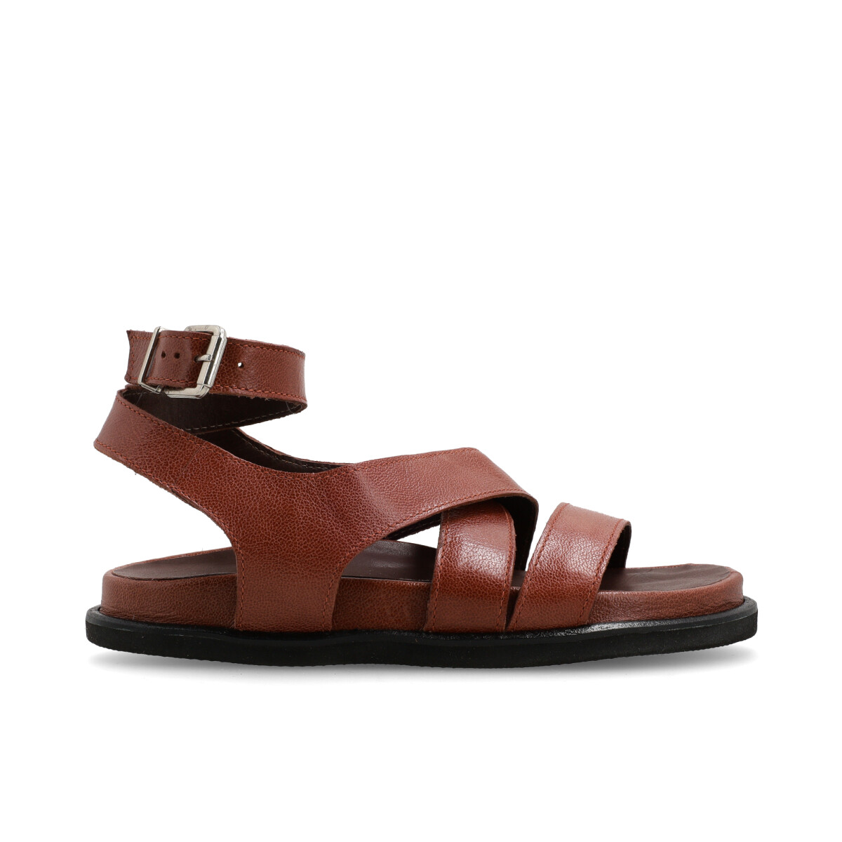 SANDALIAS VENET - CUERO BENVENUTA - MARRON 