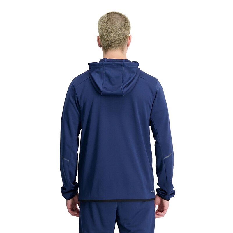 Campera New Balance Tenacity Knit Azul