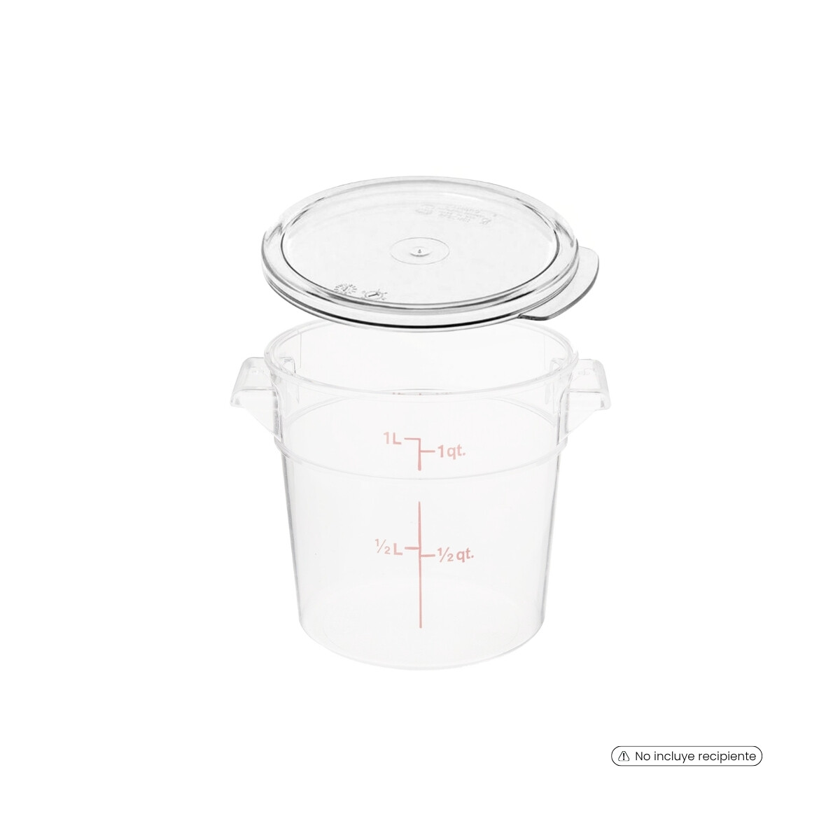 Tapa para Recipiente Redondo 900 ml 
