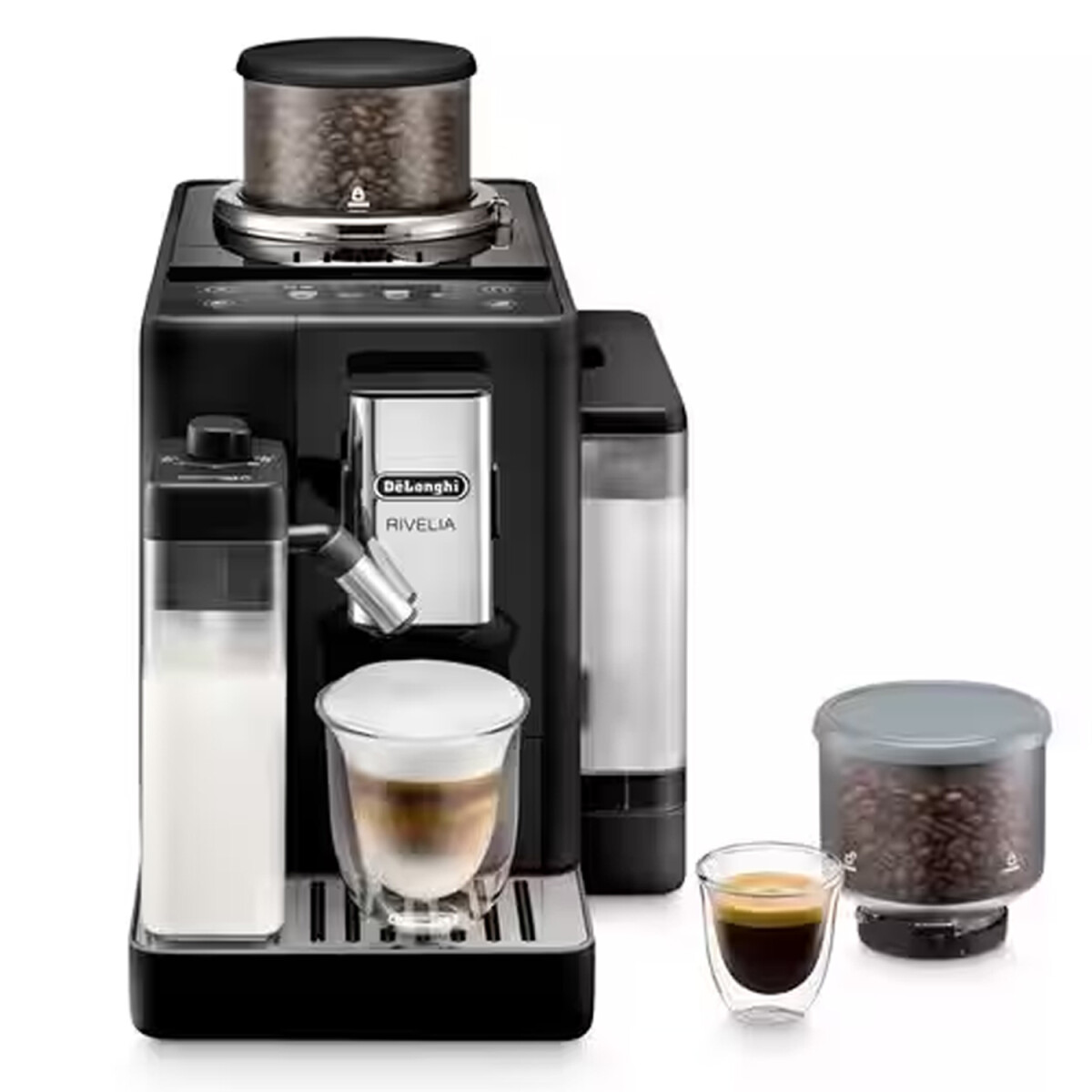 Cafetera Delonghi Rivelia Super Automática Full Touch - NEGRO 