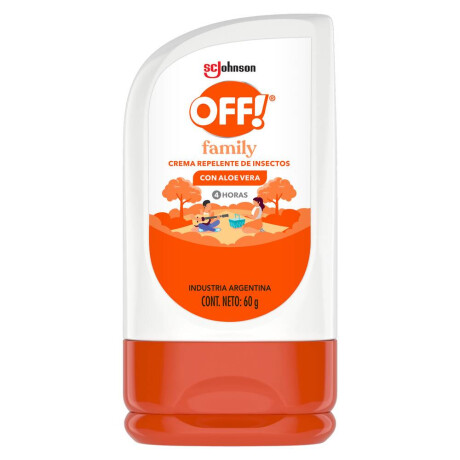 Repelente OFF Family en Crema 60g Repelente OFF Family en Crema 60g