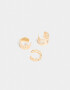 Bijou Cuff Set De Earcuffs - Dorado