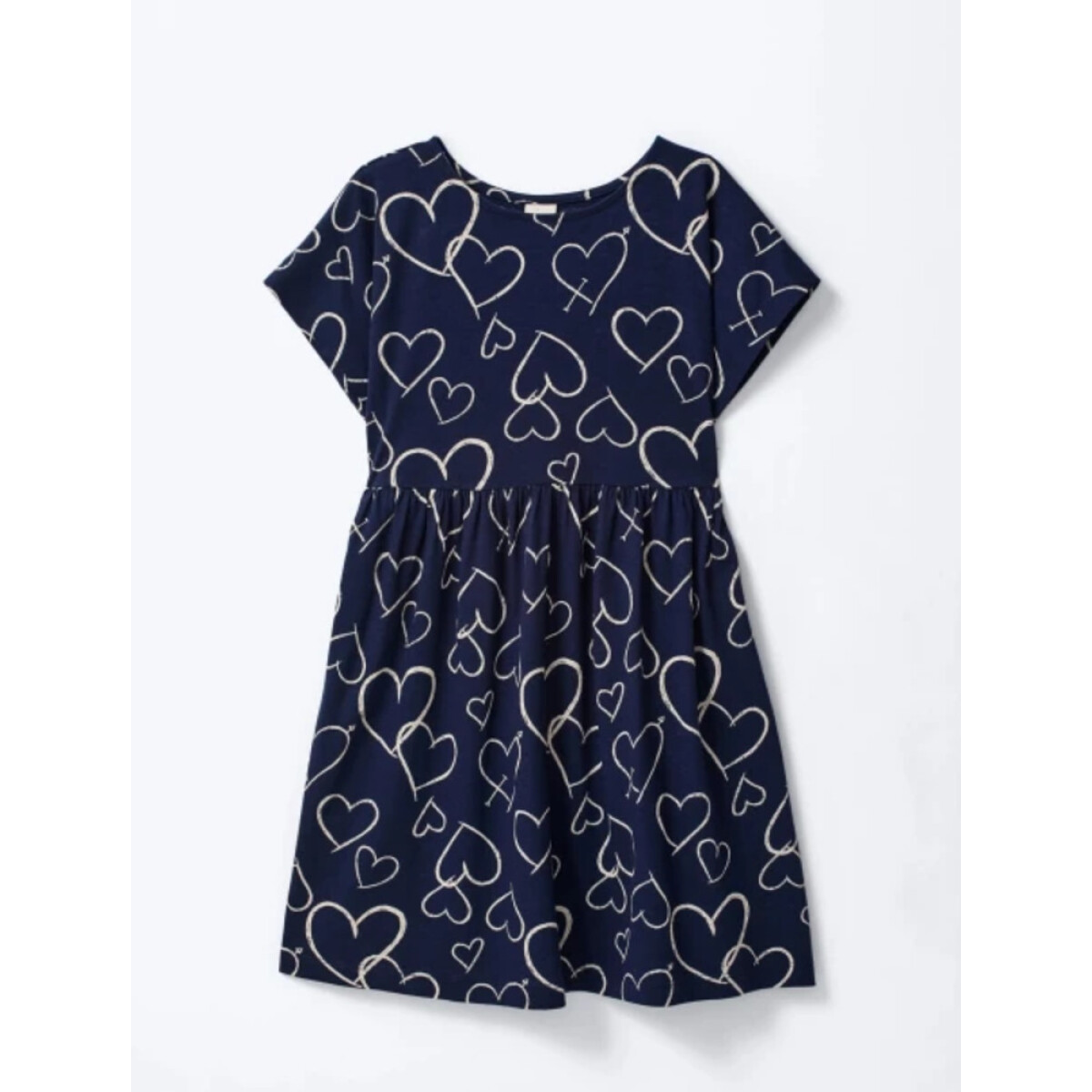 VESTIDO CURTO FEM - AZUL ESCURO 