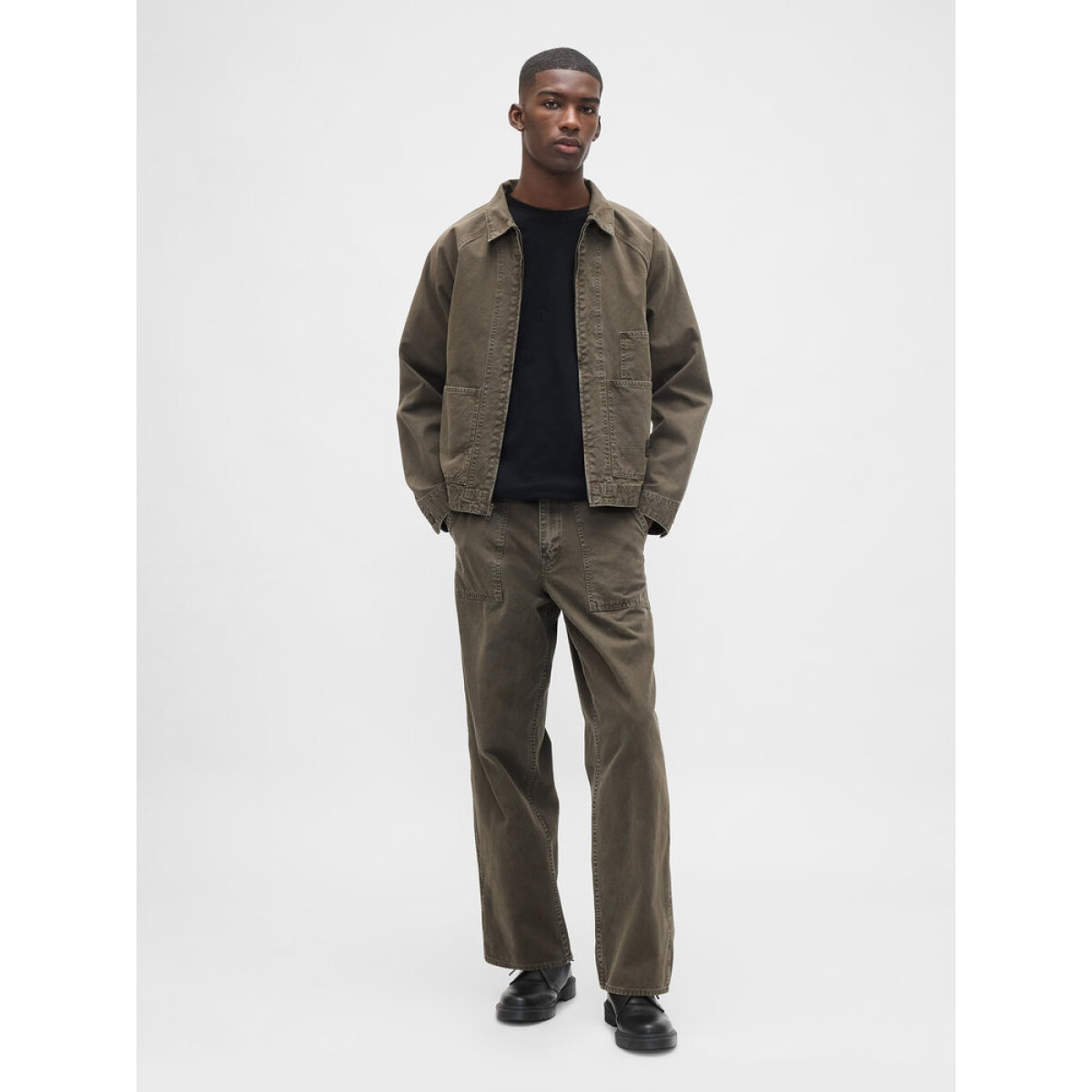 BAGGY UTILITY CANVAS BAMBOO - BAMBOO 701 
