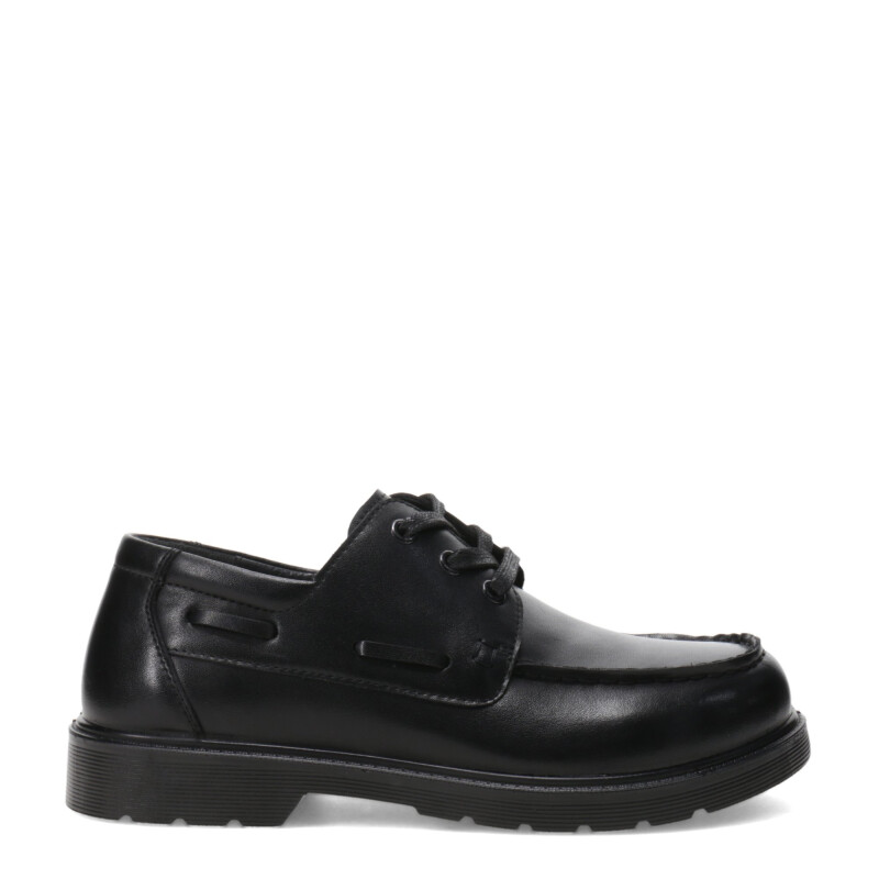 Zapatos Infantiles Branch Leñador Ginum Acordonado Negro