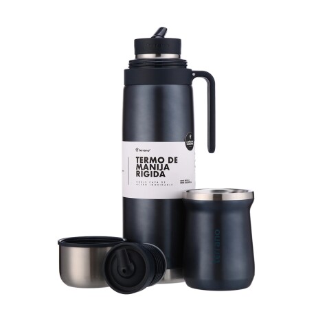 Kit Terrano Termo + Mate AZUL-METALIZADO