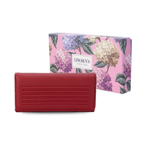 Billetera Faustina Rojo Pasion