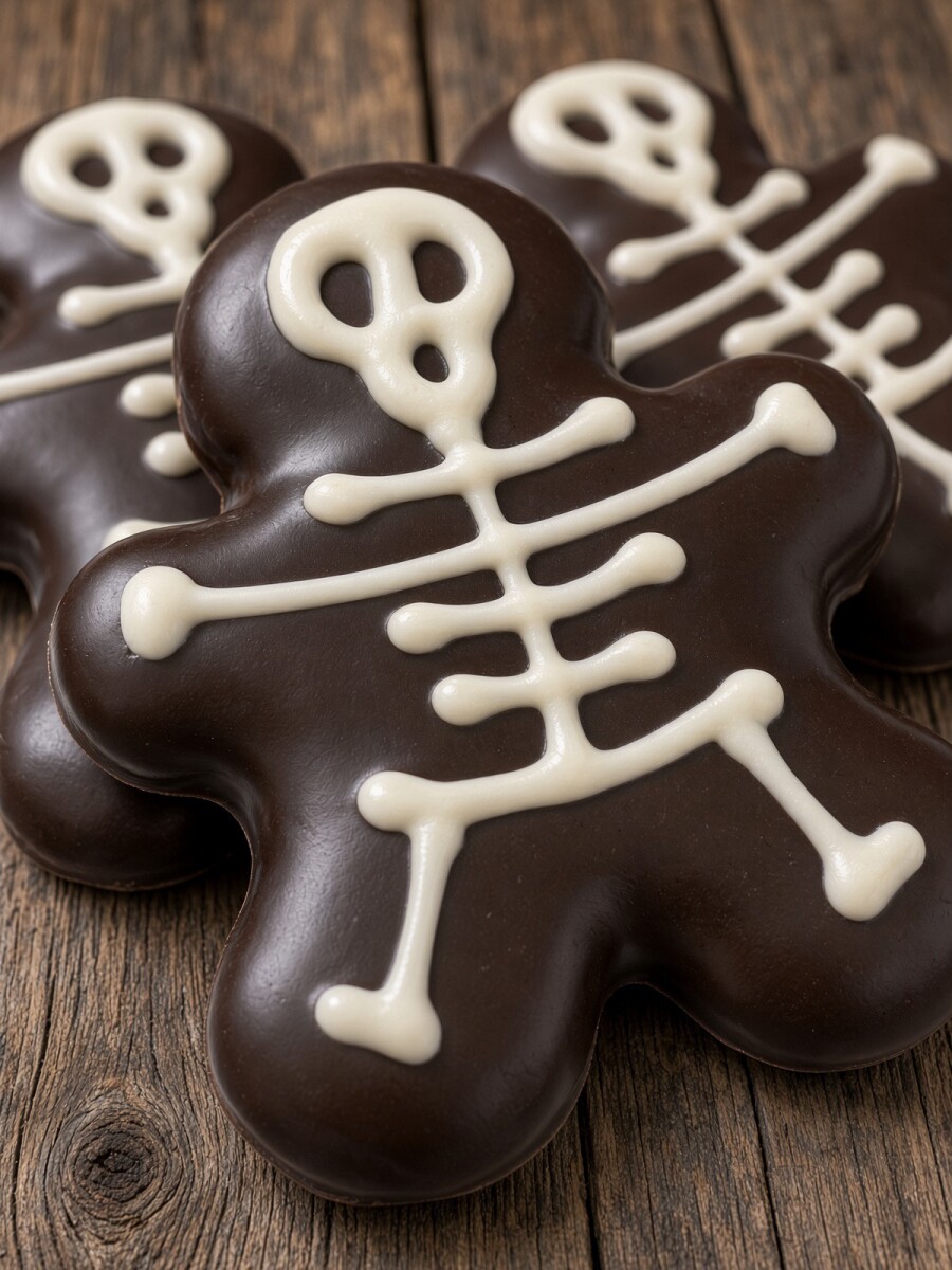 Galletas Halloween con forma de Esqueleto 