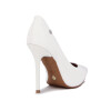 Zapato Formal Mujer Vizzano Taco Alto Clásico Blanco