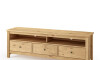 Rack TV 3 Cajones Madera Natural - Mari Miel