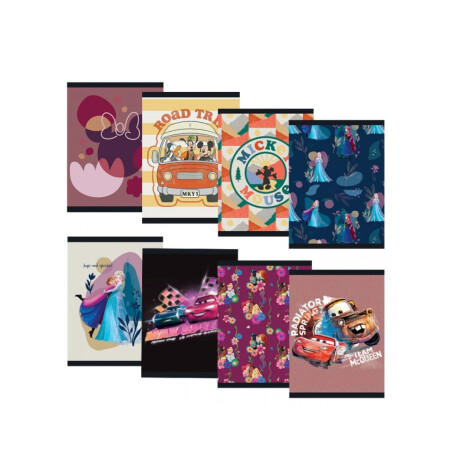 Cuaderno Campus Rayado Licencias 96 Hojas Engrampado Disney Surtido