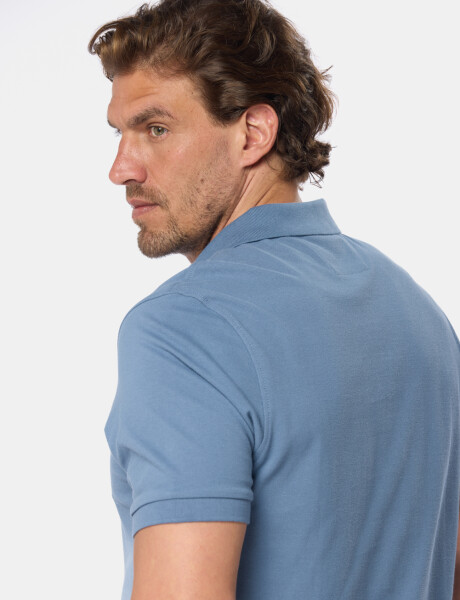 REMERA POLO PIQUE LISA Piedra