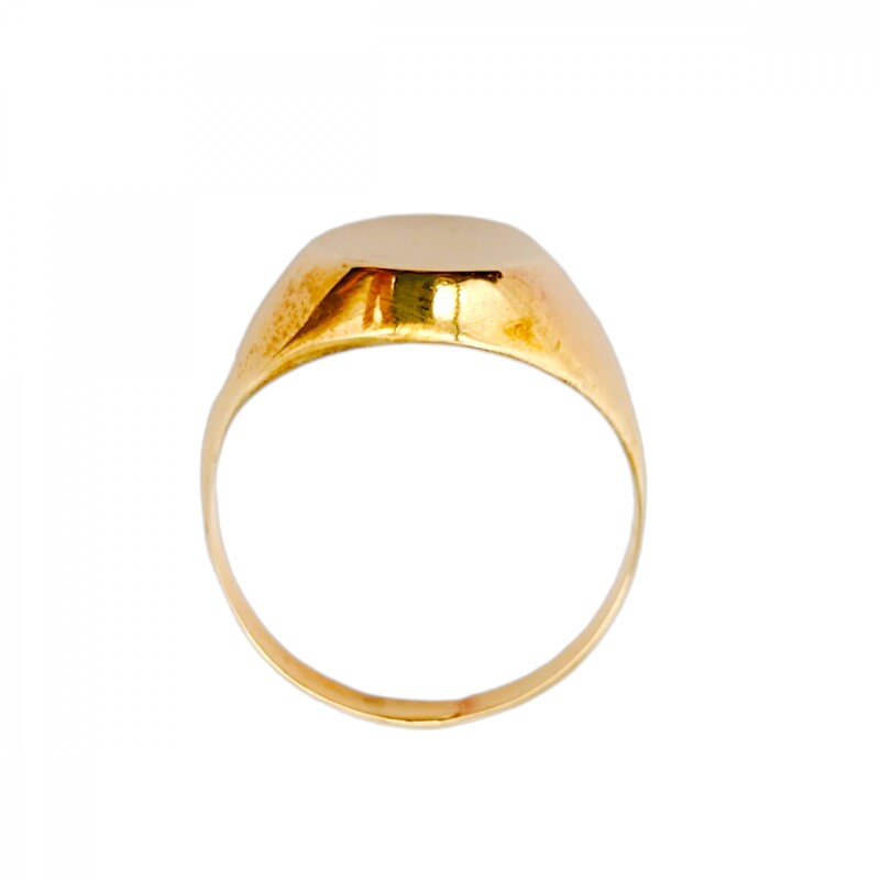 Anillo Mesa oval-Oro bajo-Sin Piedra-AN8209 sinpiedra