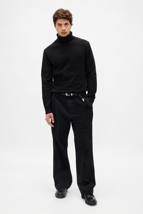 Buzo Polera Cashsoft Hombre True Black V2