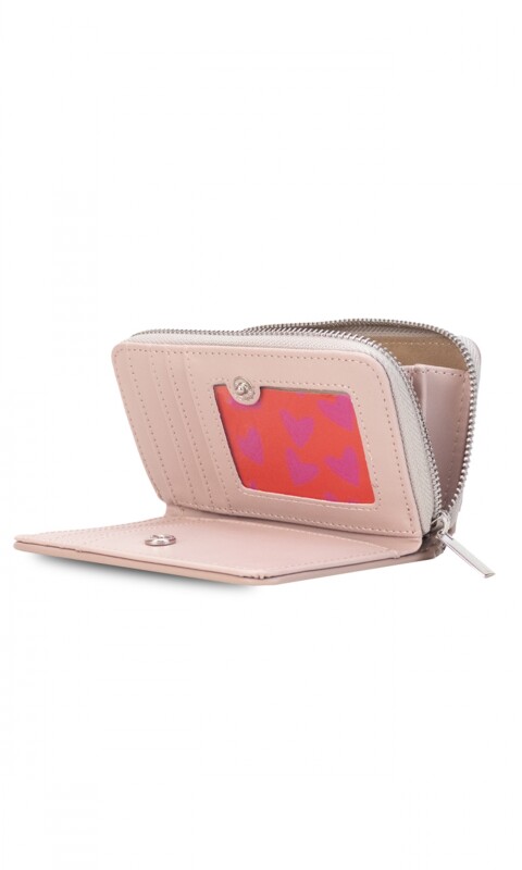 BILLETERA MALU MAUVE ROSA Y CEMENTO