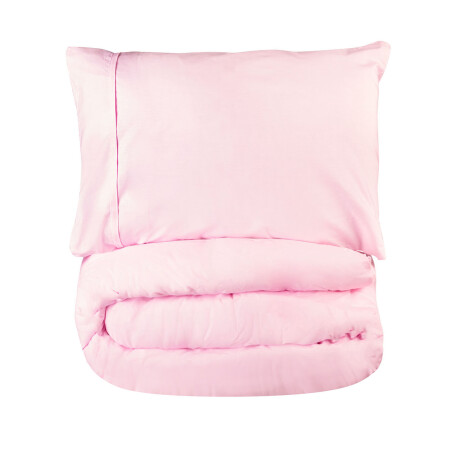 FUNDA ACOLCHADO ALGODON ROSA COTTON CLOUD PINK