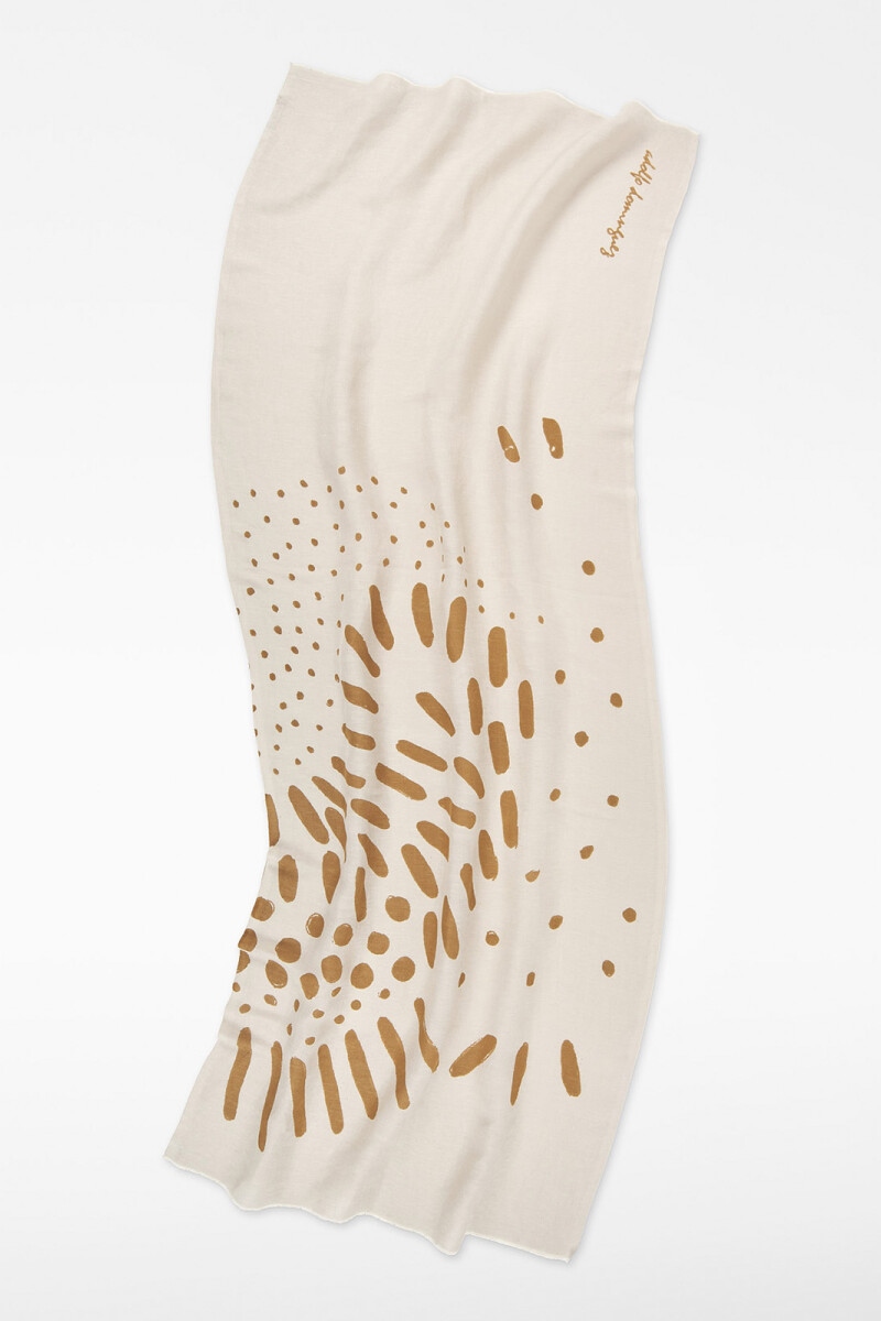 CHAL ESTAMPADO Natural