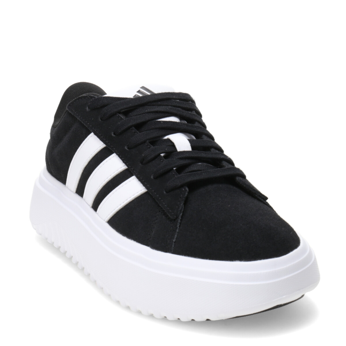 Championes de Mujer Adidas Grand Court Plataforma Adidas - Negro - Blanco 
